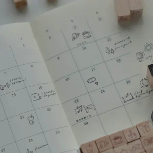 wenyea's illustrations - Petite Stamp 2.0 - A Day in the Life - Stamp