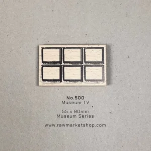 Raw Market Shop – No. 500 – Museum TV – Stamp