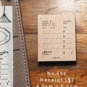 Raw Market Shop - No. 586 - Receipt ($) - Stamp