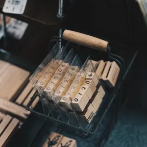 Raw Market Shop - No. 325 - Small Numbers Set - Stamp Set