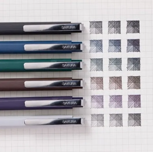 Sakura Cray-Pas Ball Sign ID - 0.4 mm - Gel Ballpoint Pen Set
