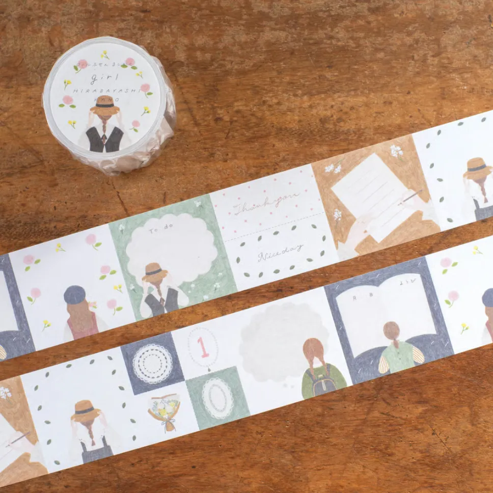Tegamisha x Kano Hirabayashi - Girl - Roll Sticky Notes