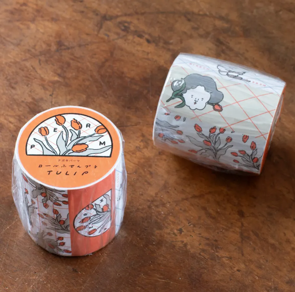 Tegamisha x Perm Nagaki - Tulip - Roll Sticky Notes
