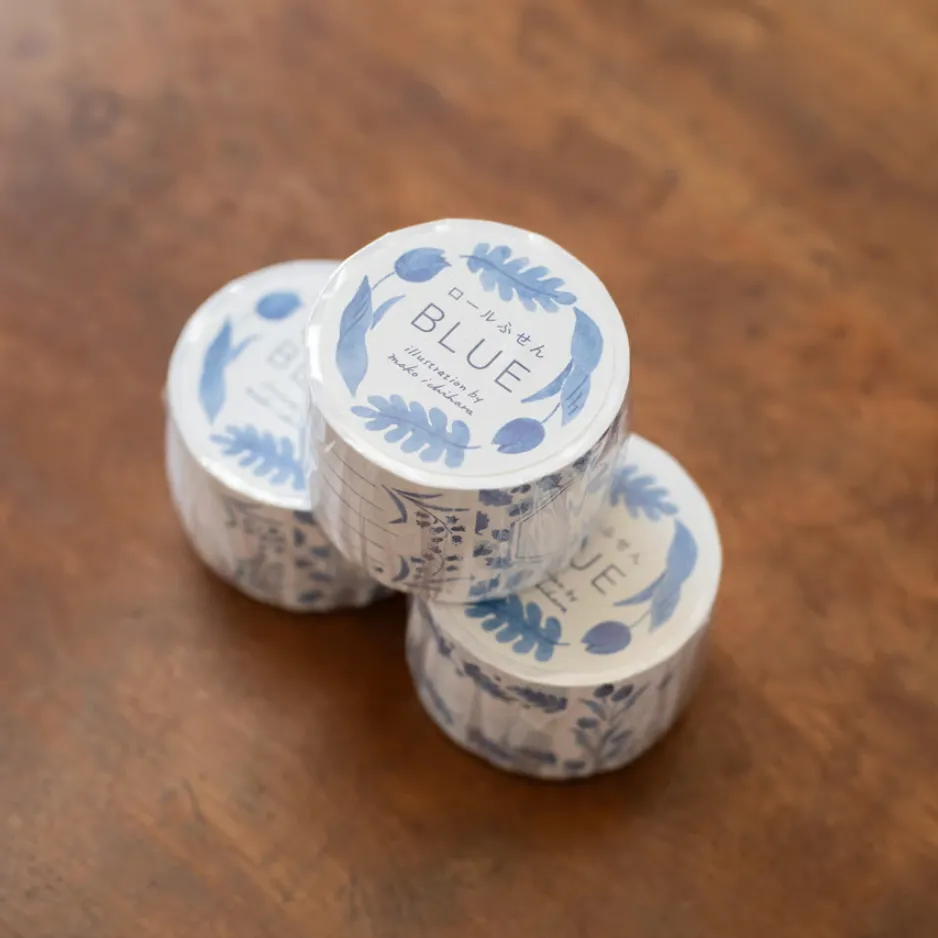 Tegamisha x Mako Ichihara - Blue - Roll Sticky Notes
