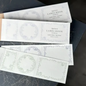 OEDA Letterpress - LB036 Noble Lavender Sage - Three-Pattern Label Book