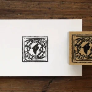 OEDA Letterpress - GG003 - Postal Stamp Bird - Stamp