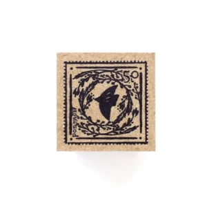 OEDA Letterpress – GG003 – Postal Stamp Bird – Stamp