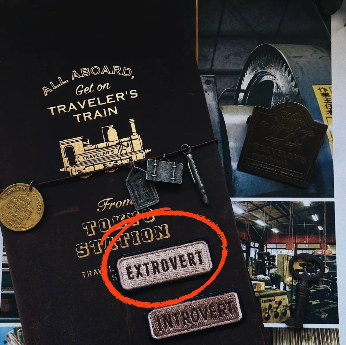 PensPapersPlanner - EXTROVERT - Journal Patch