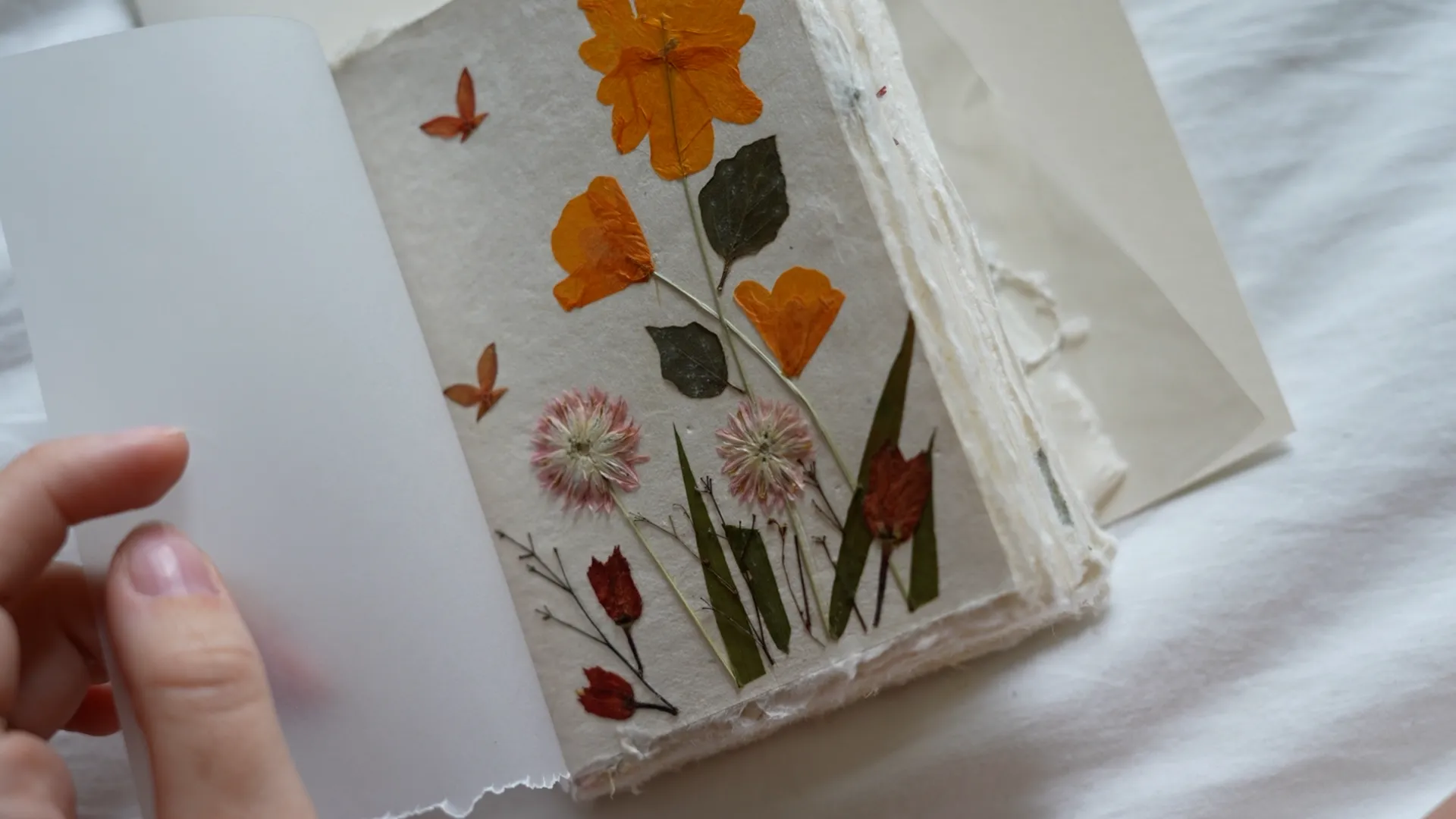 Ana Jiménez - Passport Size Limited Edition - Handmade Journal with Deckled Edges