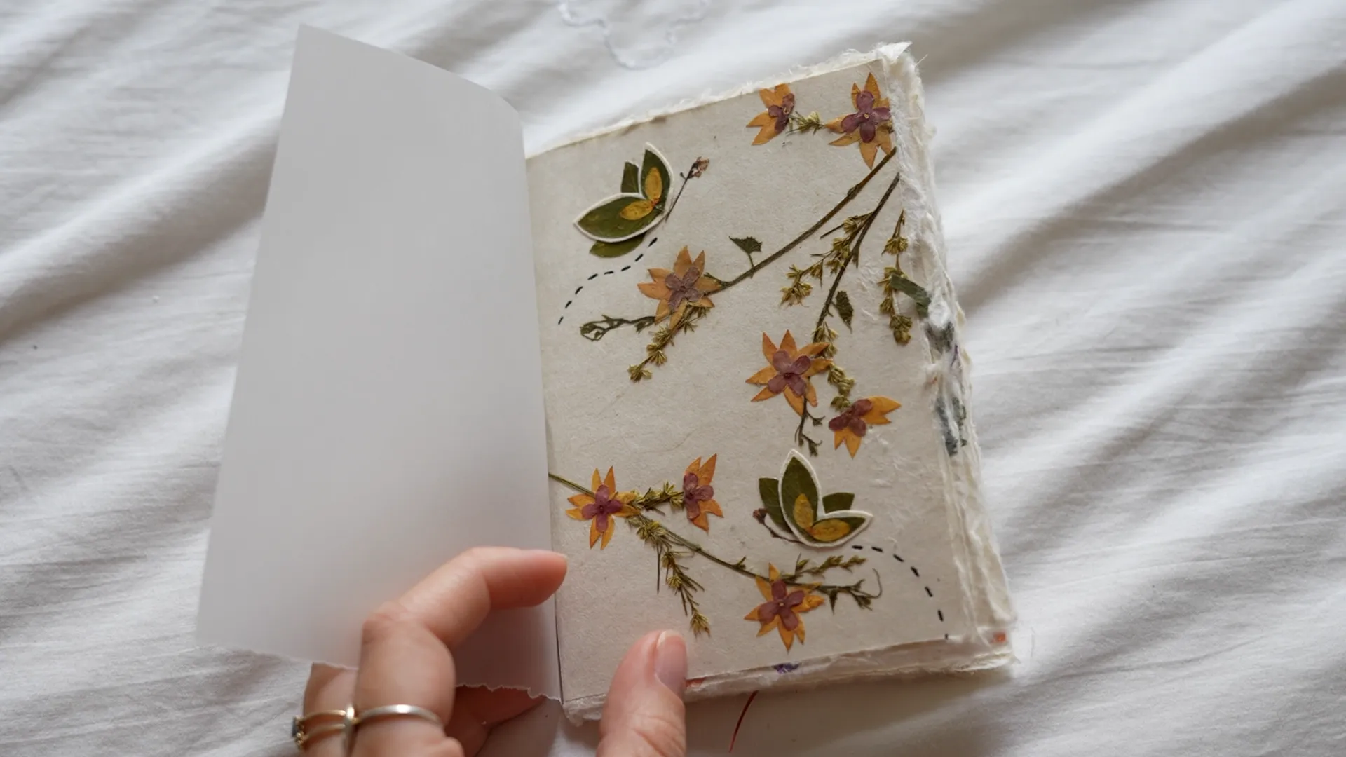 Ana Jiménez - Passport Size Limited Edition - Handmade Journal with Deckled Edges
