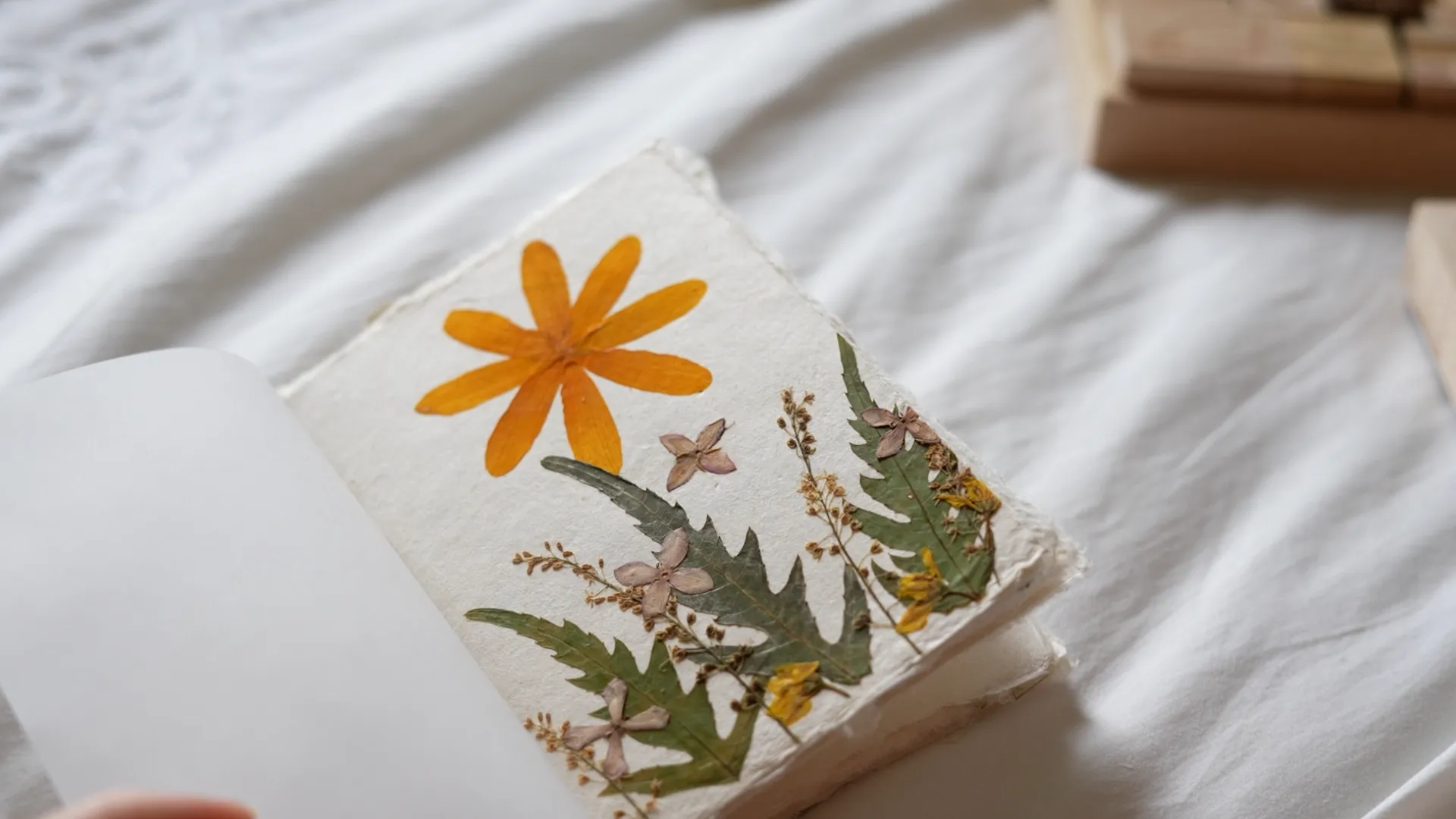 Ana Jiménez - Passport Size Limited Edition - Handmade Journal with Deckled Edges