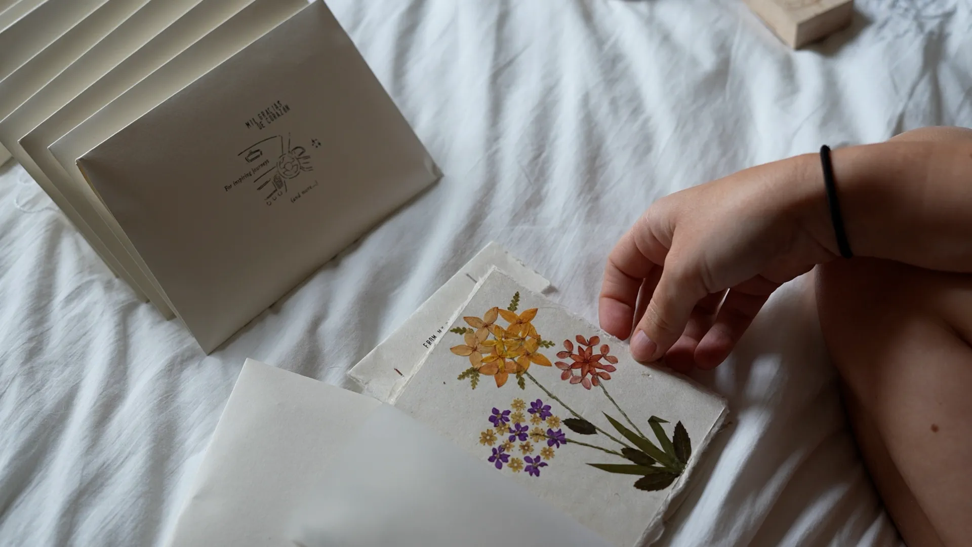 Ana Jiménez - Passport Size Limited Edition - Handmade Journal with Deckled Edges