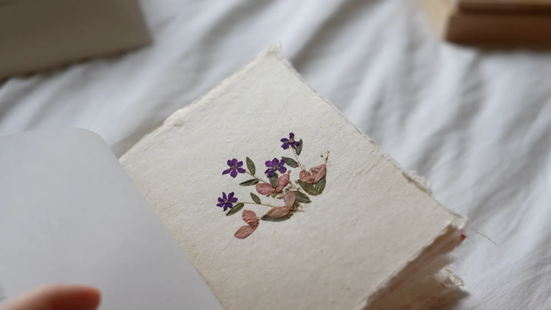 Ana Jiménez - Passport Size Limited Edition - Handmade Journal with Deckled Edges