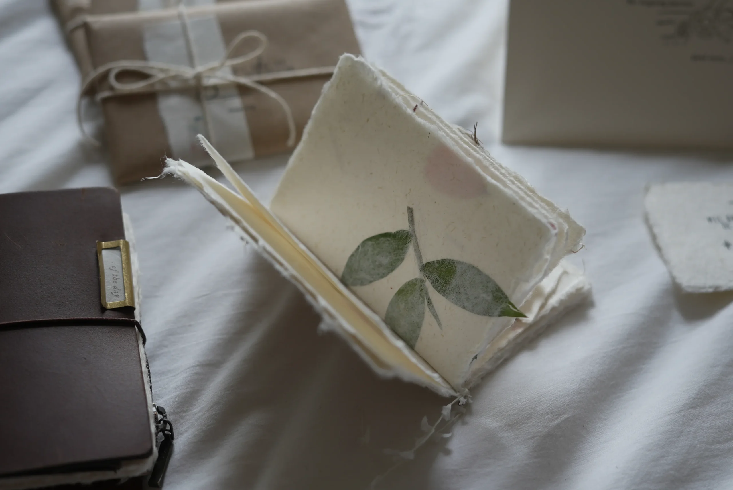 Ana Jiménez - Card Size - Handmade Journal with Deckled Edges - Image 10
