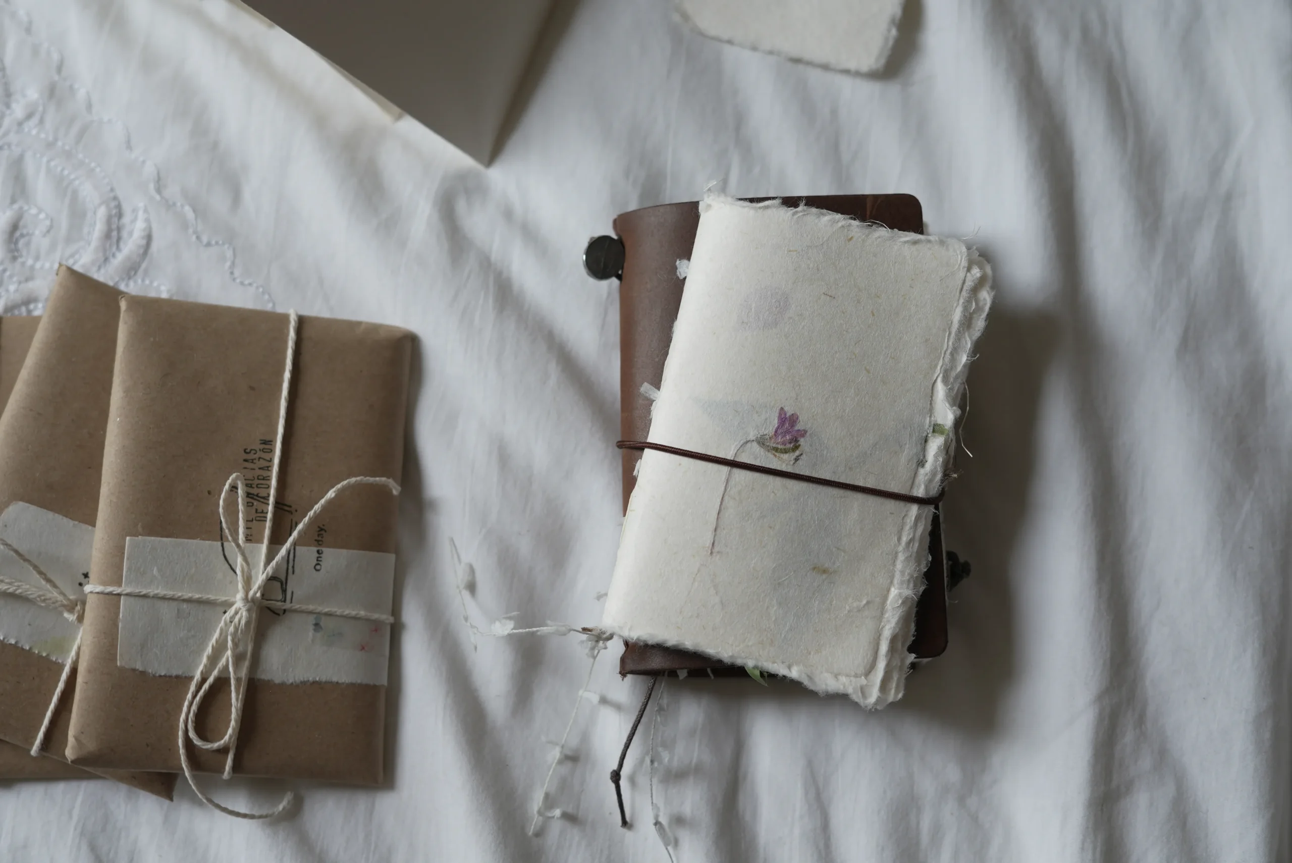Ana Jiménez - Card Size - Handmade Journal with Deckled Edges - Image 4