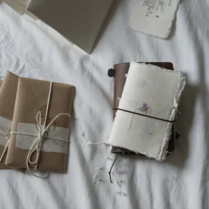 Ana Jiménez – Card Size – Handmade Journal with Deckled Edges