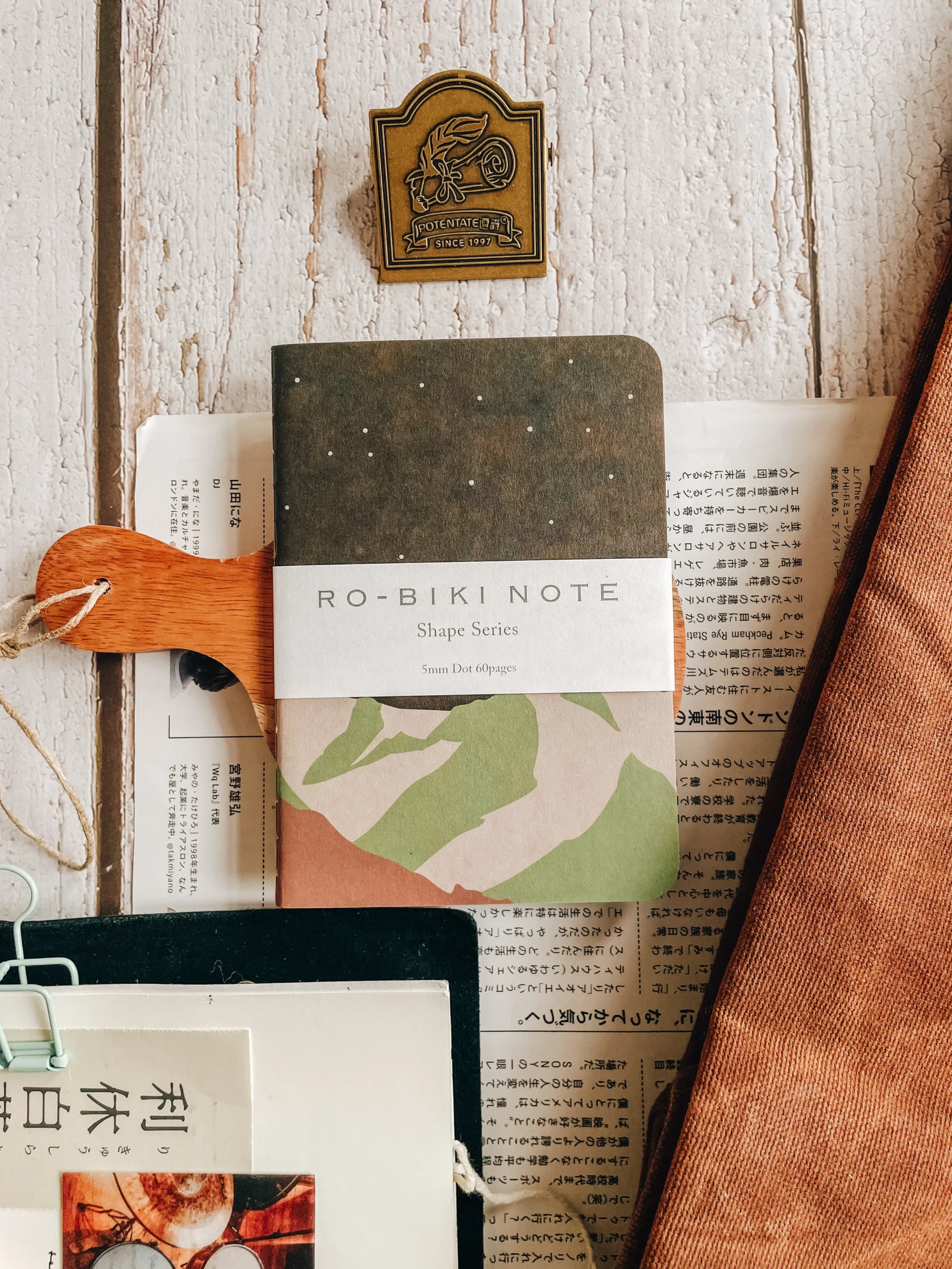 Yamamoto Paper - Shape Series Mountain - Ro-Biki Note