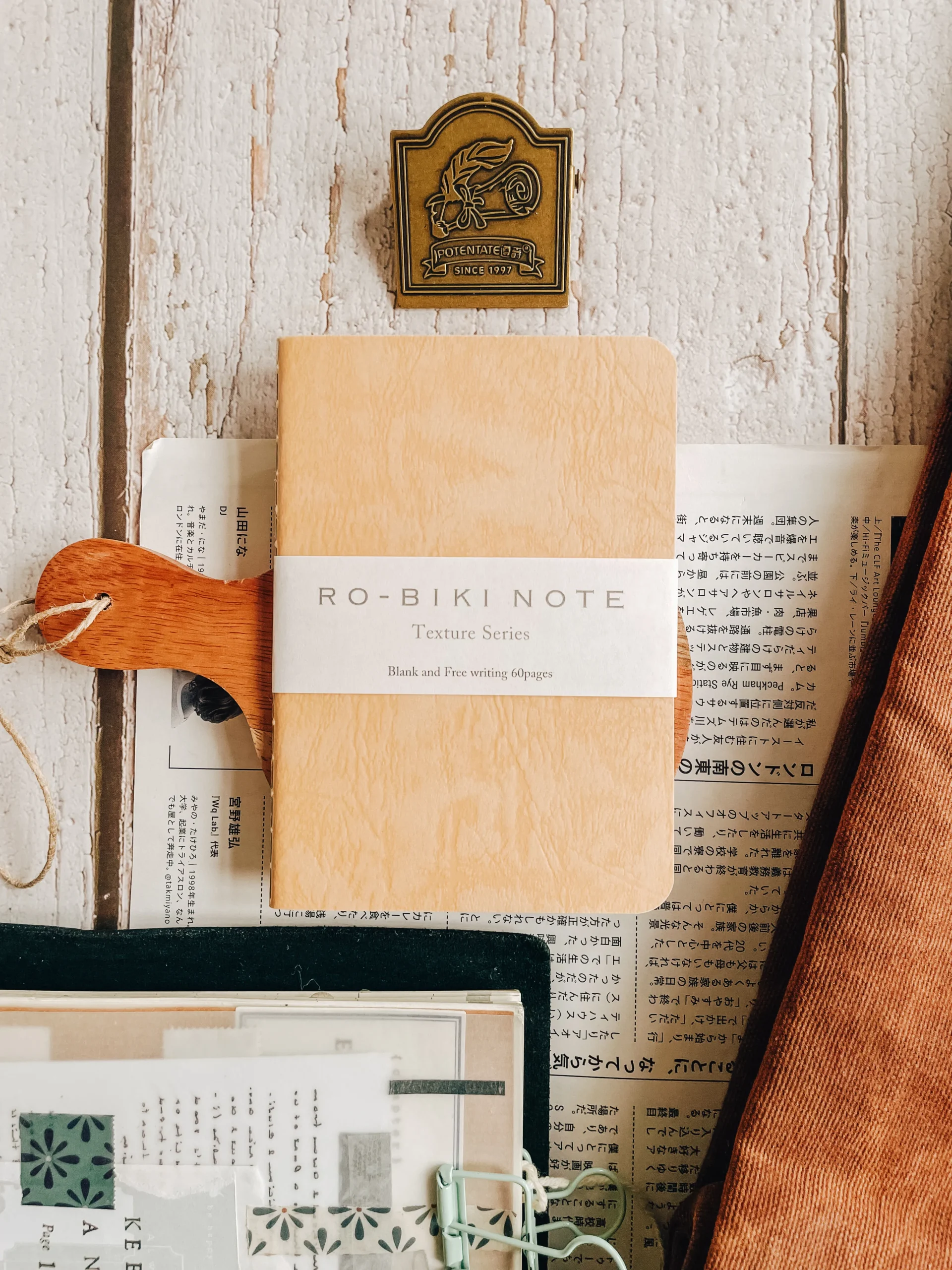 Yamamoto Paper - Texture Series Tonoko - Ro-Biki Note