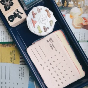 DULTON – Navy – Small Desk/Pen Metal Tray