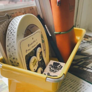 DULTON - Yellow - Oblong BIG Metal Tray