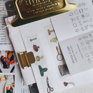Dulton – A6 Size – Brass Metal Clipboard