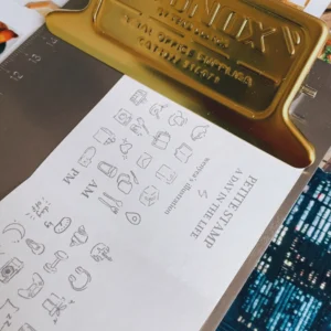 Dulton - A6 Size - Brass Metal Clipboard