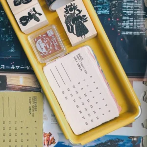 DULTON – Yellow – Small Desk/Pen Metal Tray