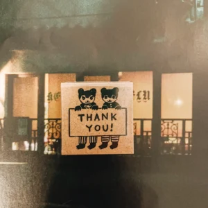 Cozyca x Aiko Fukawa – Thank You – Stamp