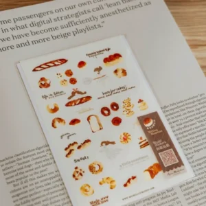 Meow Illustration - Melting Moments - Washi Sticker