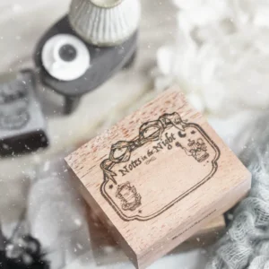 Blackmilk Project – Notes in the Night – Ribbon Label – Stamp