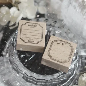 Blackmilk Project – Notes in the Night – Twin Frame Set D – Stamp Set