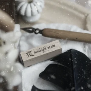 Blackmilk Project – Notes in the Night – Midnight Notes – Stamp