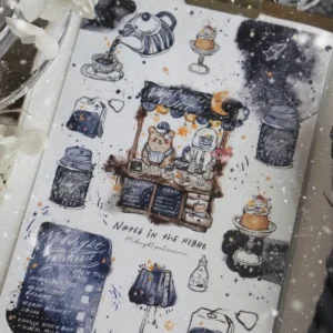 Blackmilk Project - Midnight Patisserie - Washi Sticker Sheet