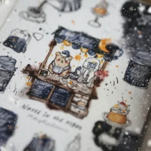 Blackmilk Project – Midnight Patisserie – Washi Sticker Sheet