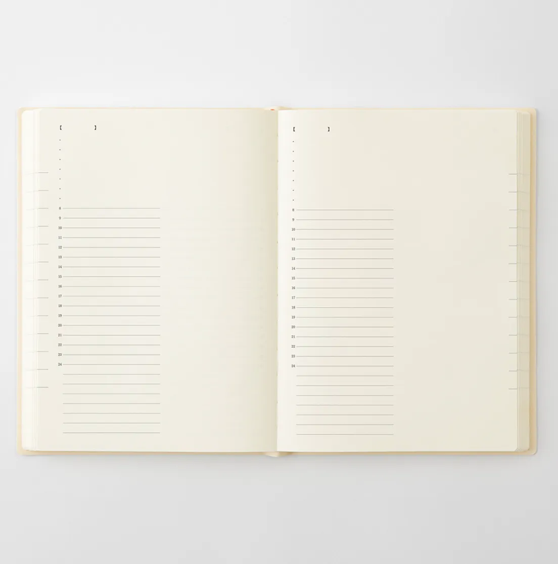 2027 MD Notebook Diary 1 Day 1 Page - A5 - Daily Diary