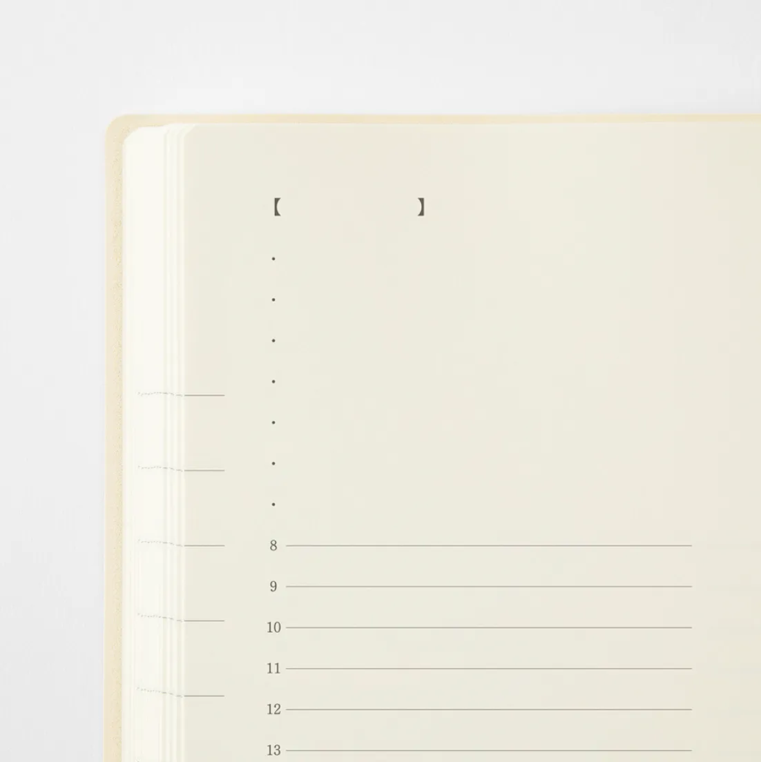 2027 MD Notebook Diary 1 Day 1 Page - A5 - Daily Diary
