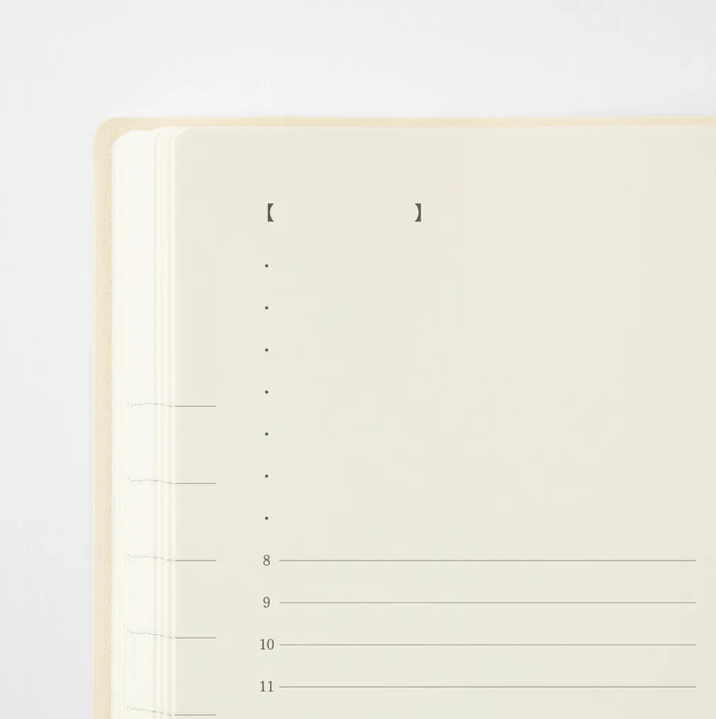 2027 NEW MD Notebook Diary 1 Day 1 Page - A5 SQUARE - Daily Diary