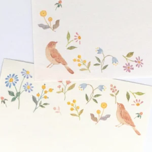 NB Japan - Awa-iro - Flowers Waving - Memo Pad