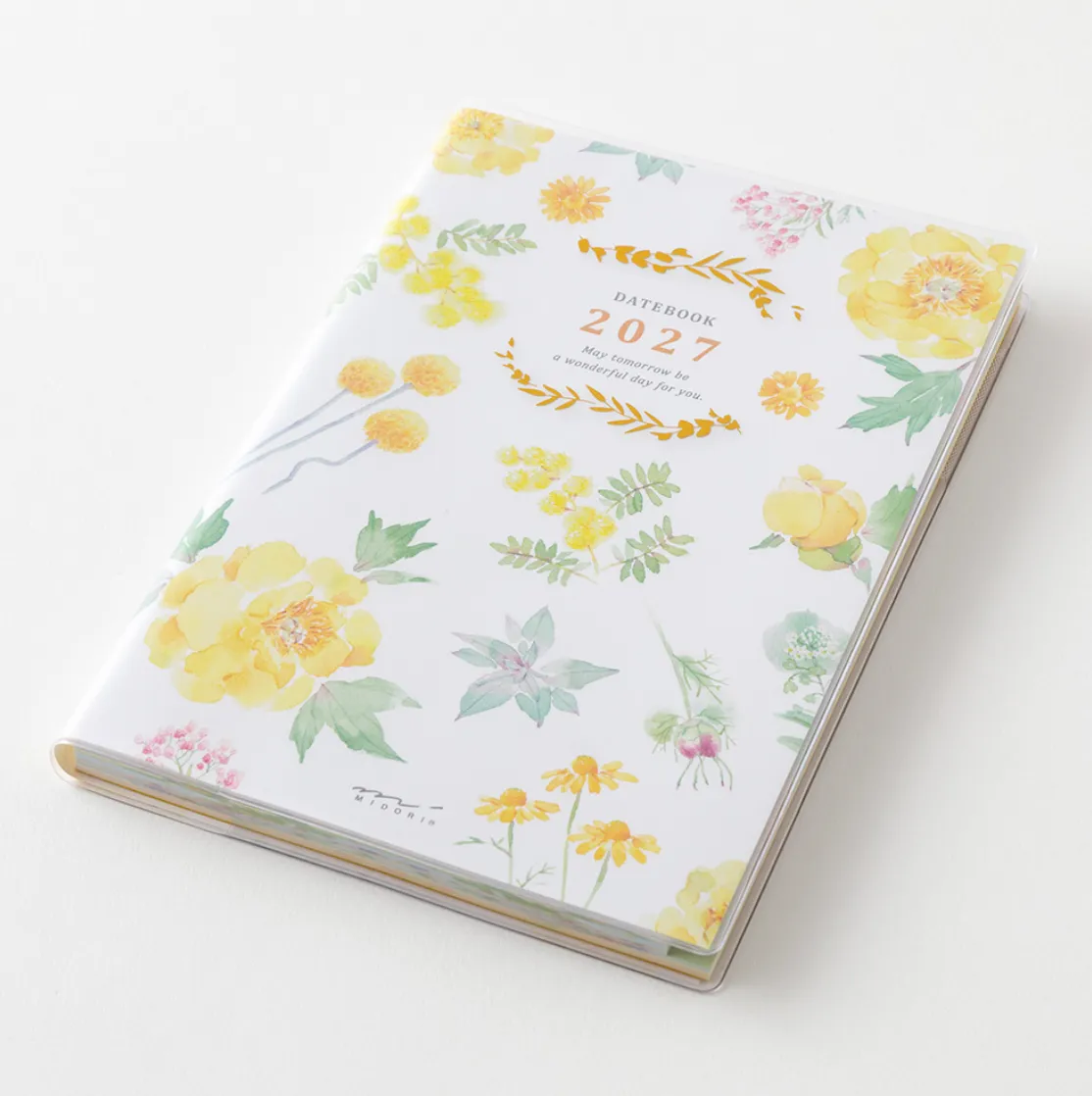 2027 - Midori Pocket Diary B6 - Country Time Flower
