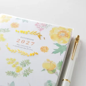 2027 - Midori Pocket Diary B6 - Country Time Flower