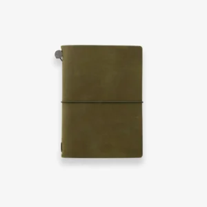 TRC – Traveler’s Notebook – Leather Journal Passport Size – Olive