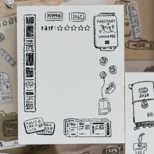 LCN – Lin Chia Ning – Travel 1 – Stamp