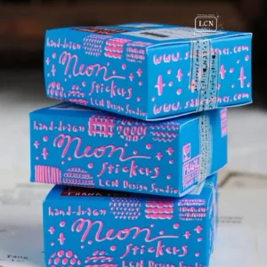LCN – Lin Chia Ning – Sticker Club – NEON – Sticker Set Box