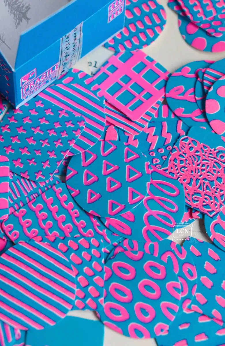 LCN - Lin Chia Ning - Sticker Club - NEON - Sticker Set Box