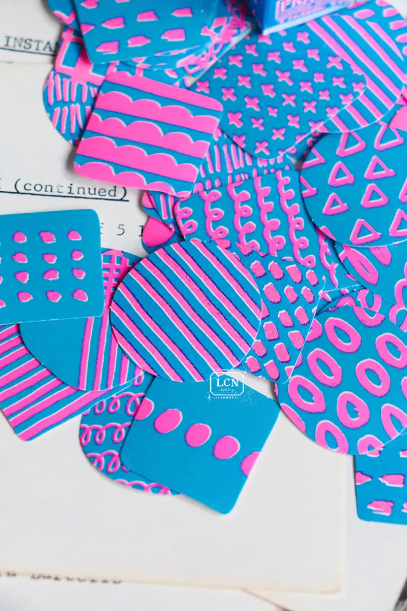 LCN - Lin Chia Ning - Sticker Club - NEON - Sticker Set Box