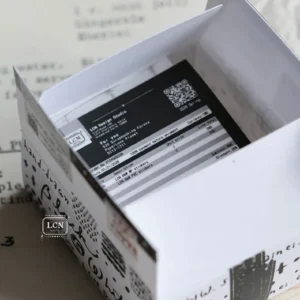 LCN - Lin Chia Ning - Sticker Club - BLACK & WHITE - Sticker Set Box