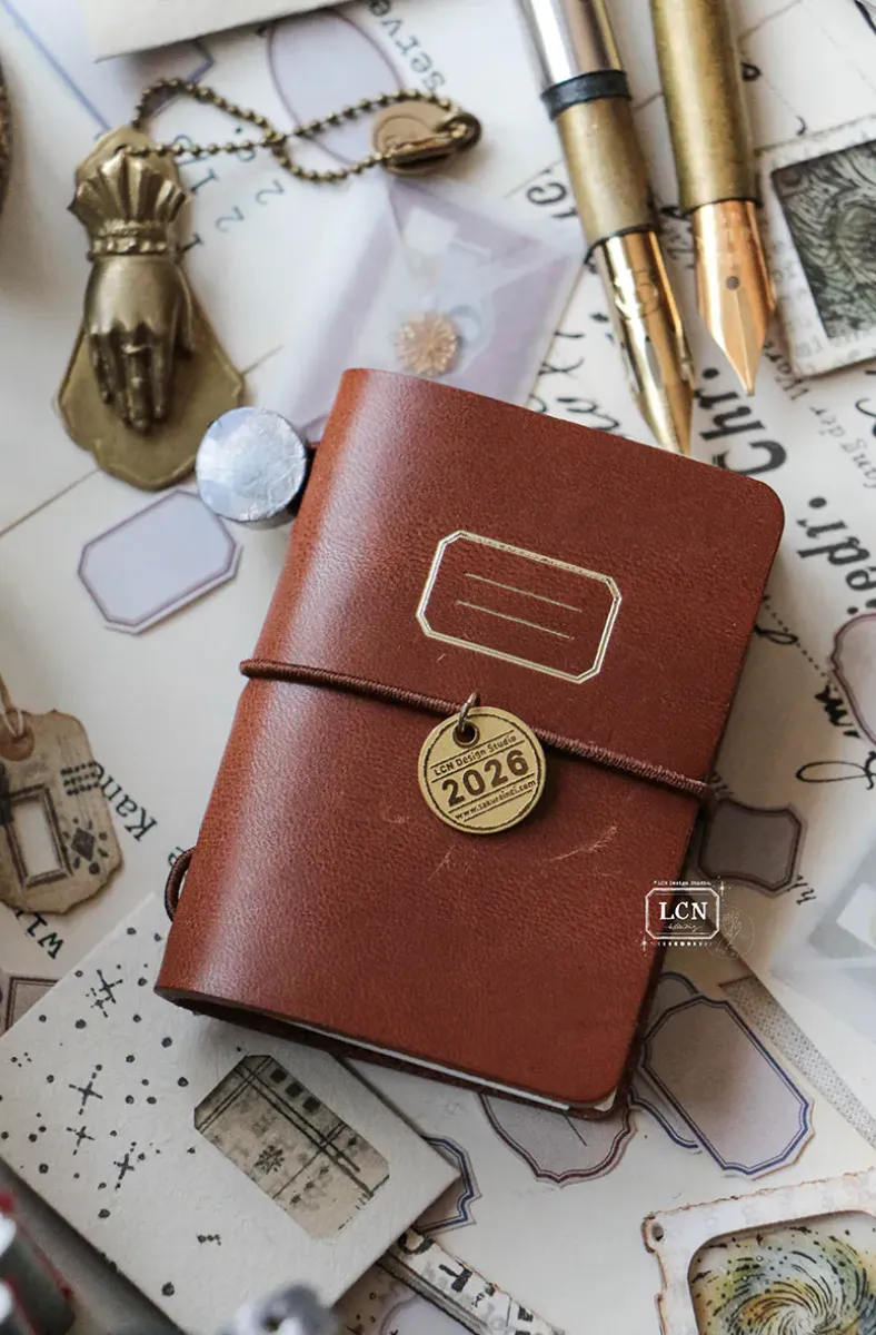 LCN - Lin Chia Ning - BROWN - 2026 Mini Tote Stationery Set