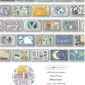 LCN - Lin Chia Ning - When Traveling - PET Tape