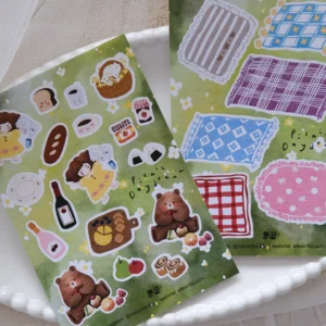 Eileen TAI Studio – Picnic Daydream Set of 2 – Sticker Set