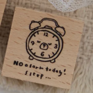 Eileen TAI Studio – No Alarm Today – Stamp